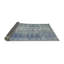 Tapis gris/bleu zone contemporaine-480381982