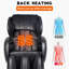 Faux Leather Heated Massage Chair-57293462