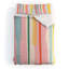 Ensemble de housse de couette à rayures crème et rosé Little Arrow Design Co_3-113198956-113198965-113198969