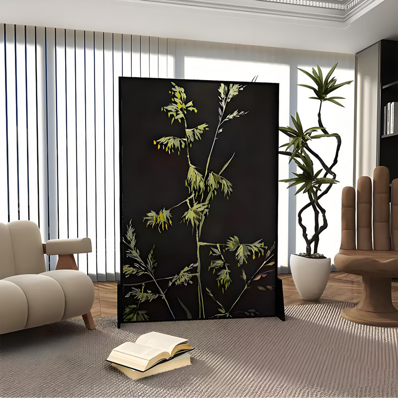 Écran vert botanique, H 70,87 po x l 47,24 po x P 1,57 po