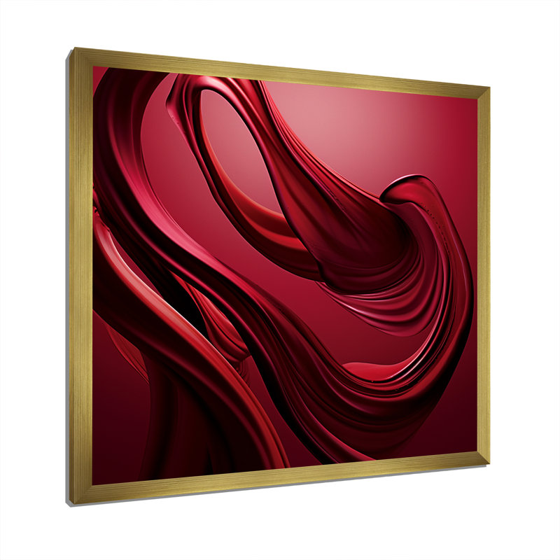 Vins Verve - vin, impressions d'art mural, Cadre doré simple, H 16 po x l 16 po x P 1 po