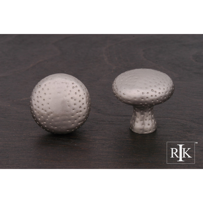 CK Series 1 1/4" Diameter Mushroom Knob, Satin Nickel (Pewter)