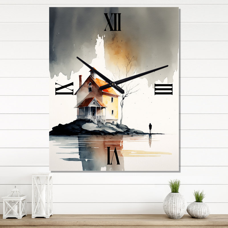 Jeamileth - Horloges murales Lake House, Petit