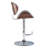 Bentwood Adjustable Swivel Bar Stool-1178586586