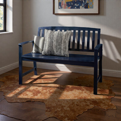 Farmhouse-Style Wood Bench