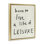 «Life of Leisure», art mural encadré flottant sur toile, design par Victoria Barnes