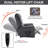 Dual Motor Infinite Position Up To 350 LBS Power Lift Recliner Chair With Power-Remote,Heat Massage And Heavy Duty Motion Mechanism-1142621981