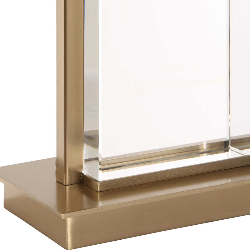 Lampe de table en cristal Uttermost nul