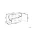 Aurelio 120cm Sideboard