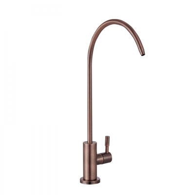 Ro Water Faucet, Lead-Free Stainless Steel Faucet, Drinking Water Faucets with Solid Brass Valve, Anti-Rust & Durability Drinking Water Faucets For Kitchen, Bar Counter, Cafe, Antique Bronze