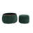 Round Storage Ottoman, 2 In 1 Function, Work As End Table And Ottoman,With Small Seat,Green(25"X25"X14.7")-1697858266
