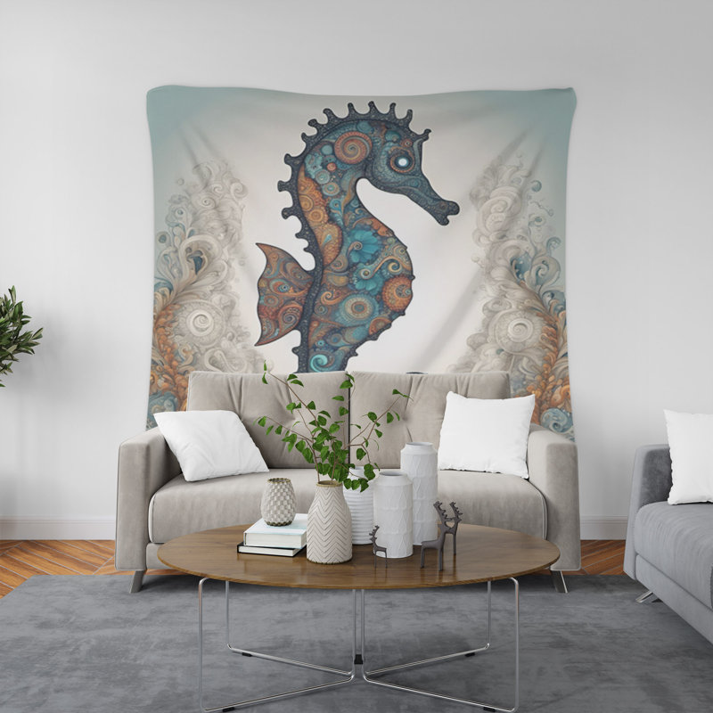 Tapisserie murale, H 88 po x l 104 po