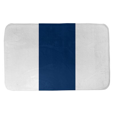 Minnesota Baseball Rectangle Memory Foam Non-Slip Striped Bath Rug -  East Urban Home, 1EA90565659F451F8BB7016CC0BECE7C