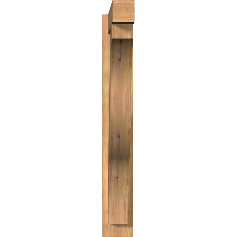 Jeu de blocs Funston, Cèdre rouge de l'Ouest l 5 1/2 po (lisse), P 28 po x H 40 po