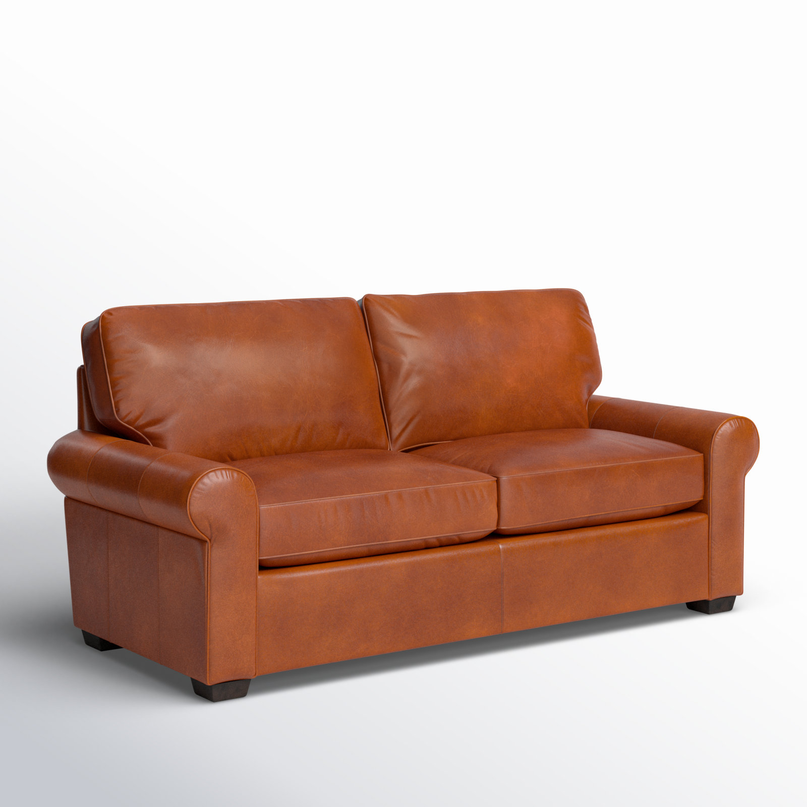 Porter 84'' Sofa, Bruno Canyon Genuine Leather