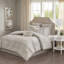 Ensemble d'édredon brodé 8 pièces Neutral King-119194294