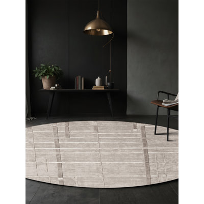Tapis gris lavable à la machine