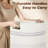 Handcrafted Cotton Laundry Basket With Handles - Stylish Storage Hamper For Blankets, Clothes, And Bedroom Essentials, Tall And Large Design-1503828955