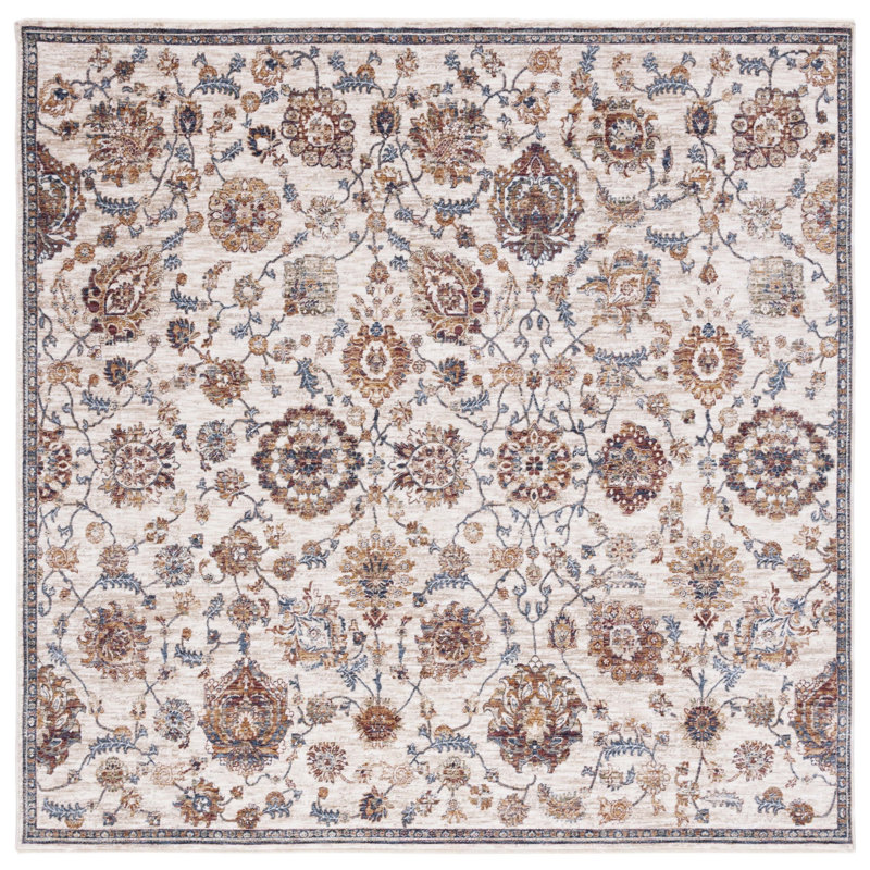 Lynex 700 Performance Southwestern Rug, Square 6'7"