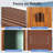 6 Ft. W X 6 Ft. D Metal Storage Shed Appealing horizontal siding  in woodgrain with coffee trim to complement-118170316-118170317