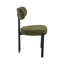 Chaise rembourrée avec structure en métal, chaise d'appoint moderne pour la cuisine / salle à manger-1381142462