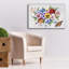 «Pansies In The Garden» par Jean Plout, art mural sur toile-102740222
