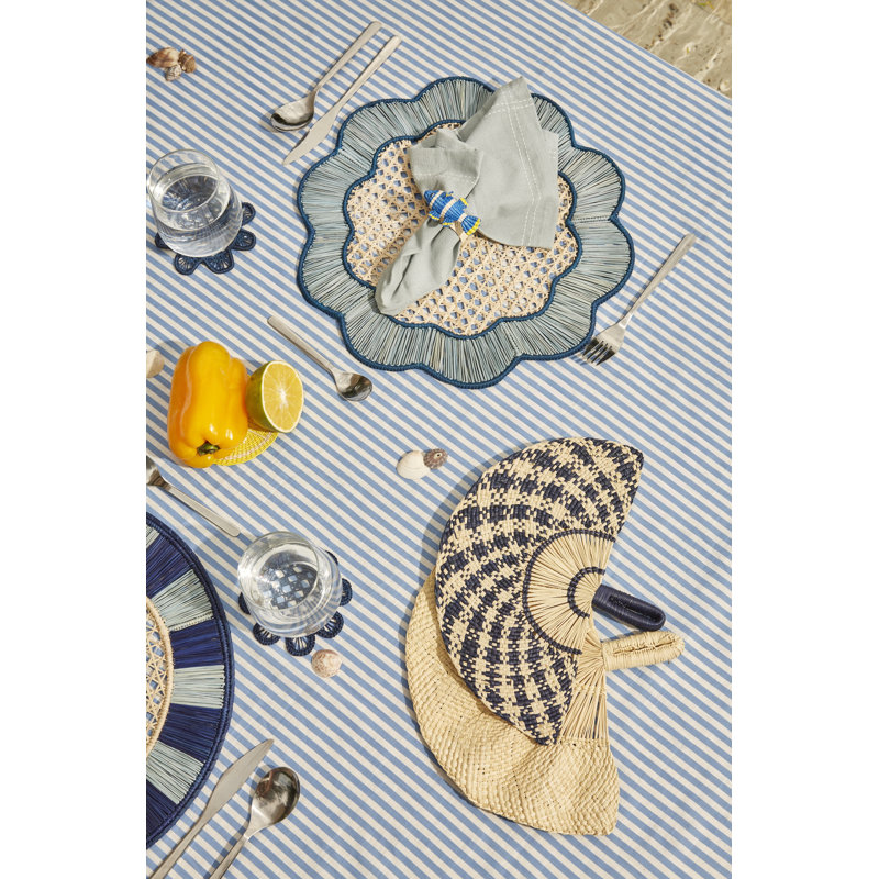 Napperon Breezy - ensemble de 2, Bleu / Marine