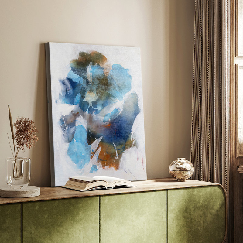Misty Blue II - galerie sur mesure, H 27 po x l 18 po