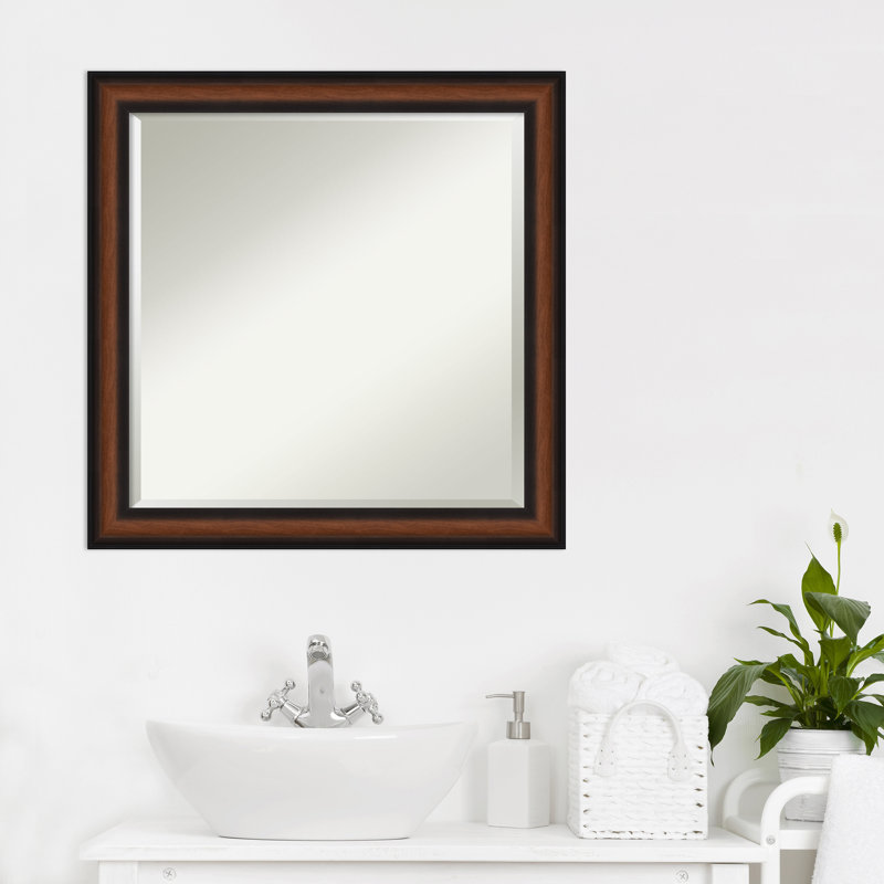 Izora Flat Mirror, 23" x 23" 