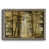 Toile avec cadre gris
