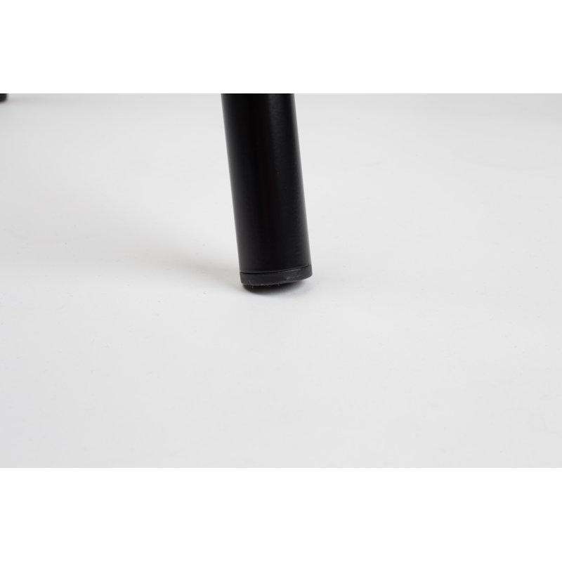Chaise d'appoint empilable, Bleu / noir