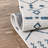 Marshanna Nord Trellis Light Blue Indoor/Outdoor Flat-Weave Area Rug-60394680
