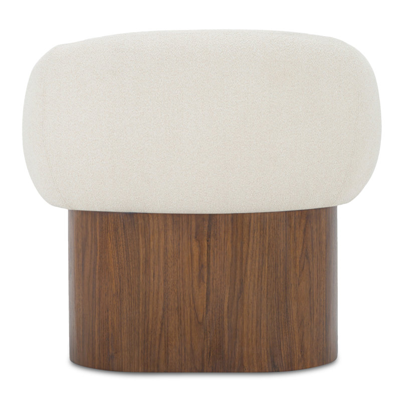 Otto Armchair, Cream Polyester