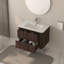 Meuble-lavabo mural 30 po avec lavabo