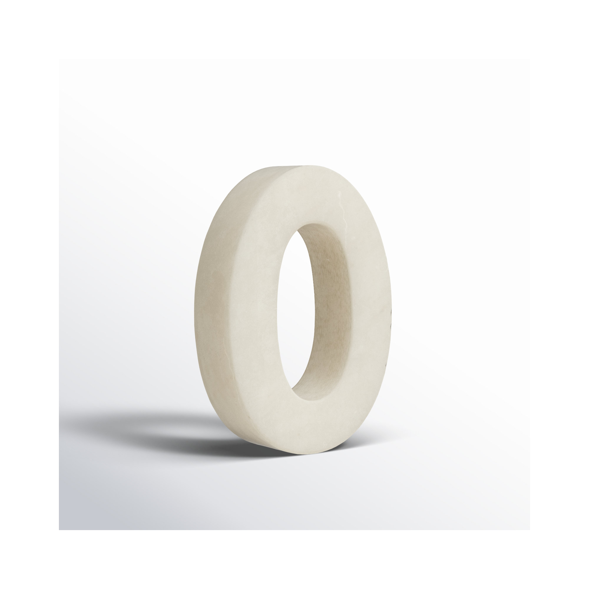 Zendaya Marble Number Letter Block, 0