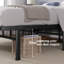 Nikoal Modern metal bed frame 35cm/14in Height-1075061703-1133059919