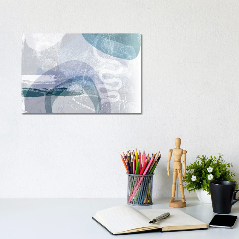 Rendition I by Delores Naskrent - Wrapped Canvas Painting, 20.32 cm H x 30.48 cm W