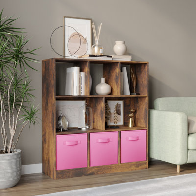 95.3cm H x 88.8cm W Cube Bookcase