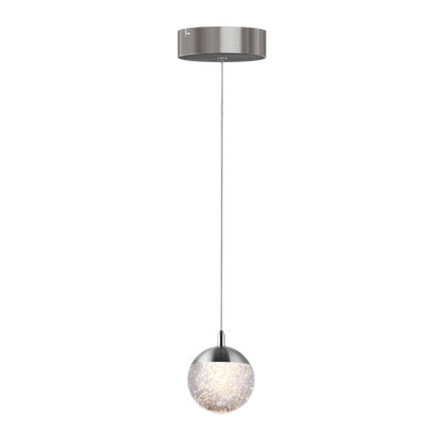 Luminaire suspendu sphère 1 lumière Heatherly