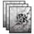 Malaya 3 Pack Lightweight Poster Frames Slide-In Photo Frames with Buildable Molding-706722305