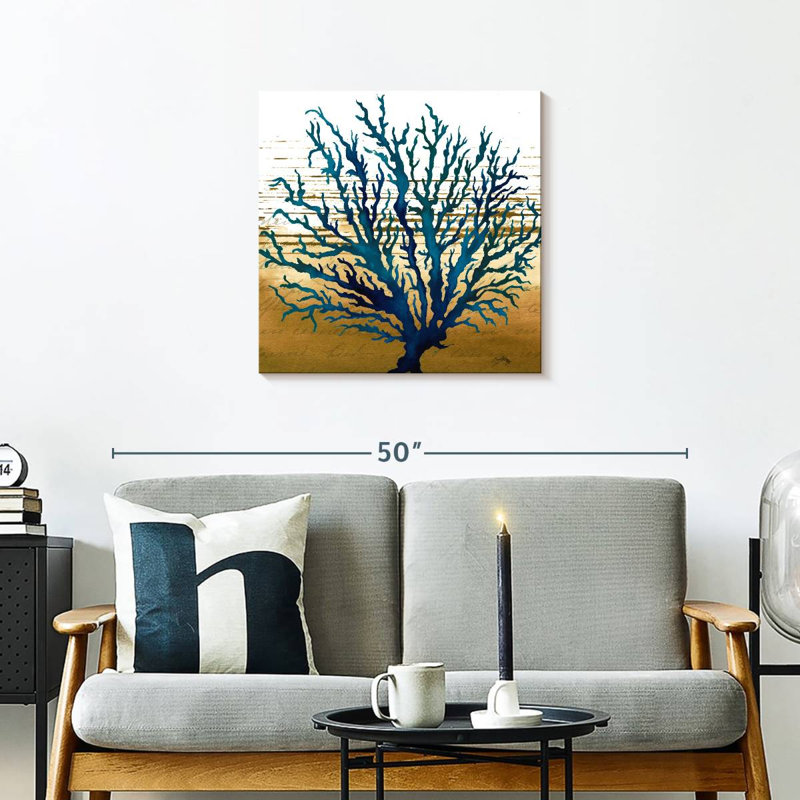 Brampt bleu côtier II, H 24 po x l 24 po