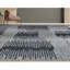 Tapis gris clair / gris foncé de haute qualité noué à la main-70393050