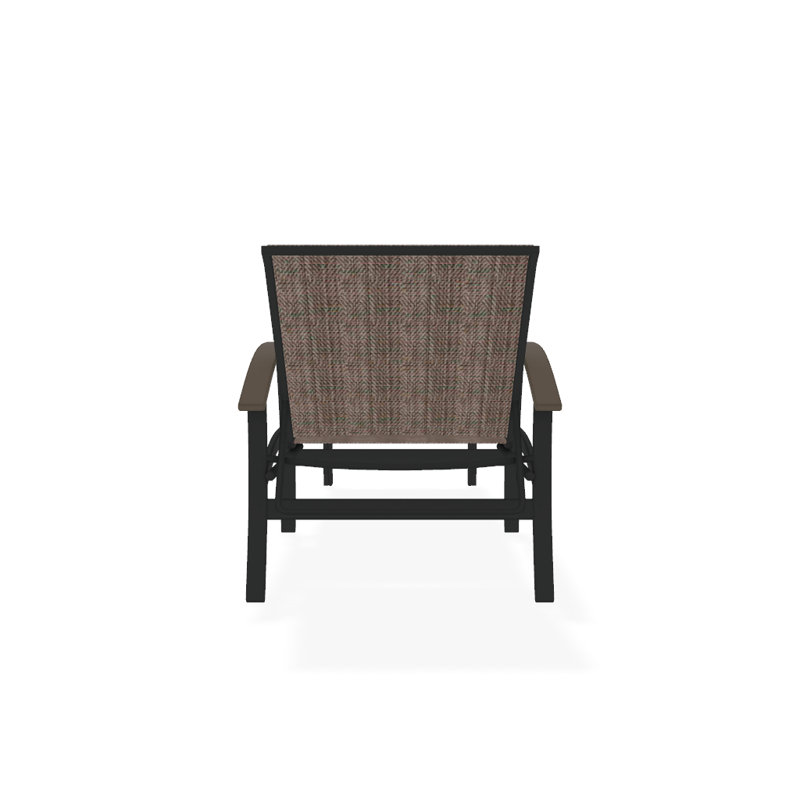 Belle Isle Outdoor Chaise Lounge, White 6D Sunbrella®, Desert P60, Textured Graphite