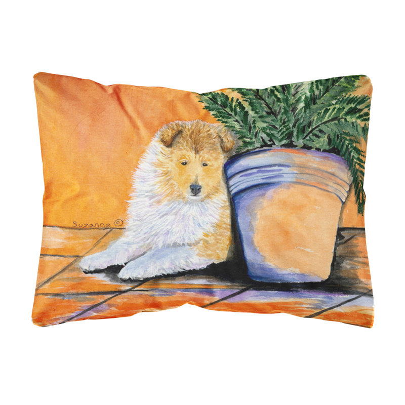 Coussin lombaire sheltie