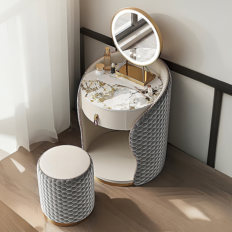 Meuble-lavabo compact en bois massif Luxury