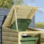 Wooden Single Bin Store