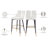 Cowans Upholstered Counter Stool with Metal Frame-605120813
