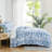 Southshore Fine Linens Rhythm King/California King Oversized Contemporary Abstract Microfiber Duvet Cover Set with Matching Shams, 3-Piece, Rhythm Taupe-98763735-139319295
