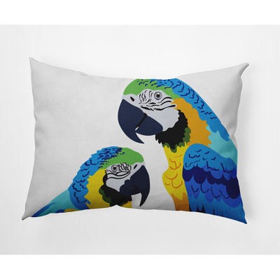 Housse de coussin d'extérieur Macaw
