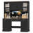 63'' W x 74.8'' H 3-Drawer Computer Desk with Hutch-429044896